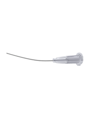 Smooth Cannula Lacrimal 26 G x 28 mm Curved Tip – Box/20