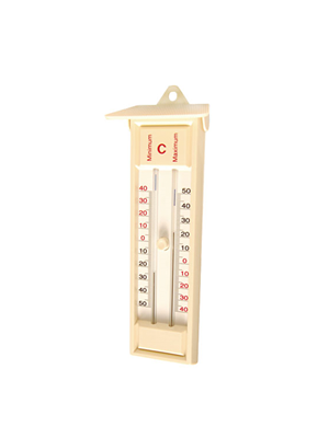 Maximum and Minimum Mercury-Filled Thermometer 