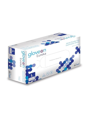 Gloveon Eureka Powder Free Nitrile Exam Gloves Large