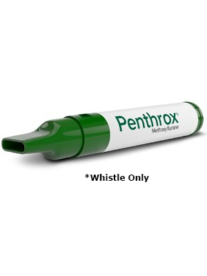 Penthrox® Methoxyflurane Inhaler, Whistle Only - Pkt/10